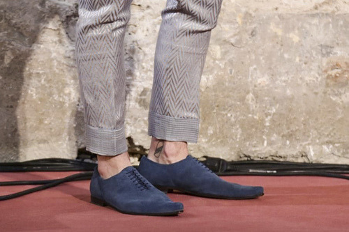 Shoes Fashion Blog Haider Ackermann Men’s Spring 2015 via Tumblr