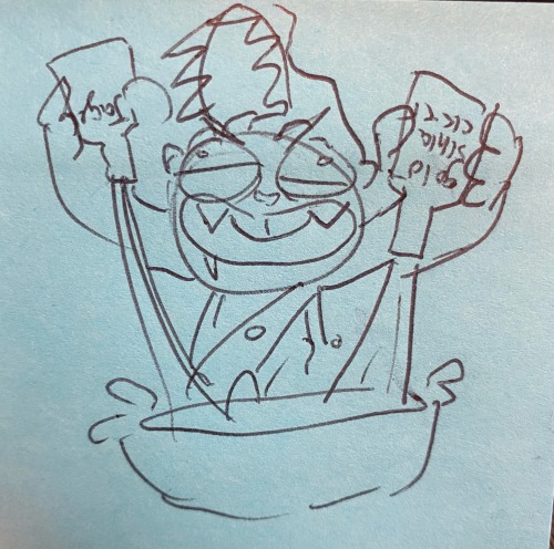 Sometimes I Doodle On Post Its At Work