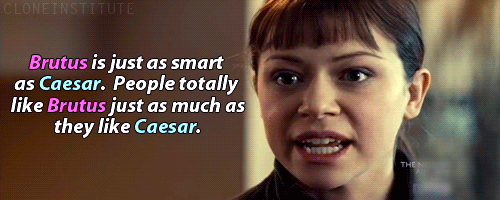 cloneinstitute:  Orphan Black meets Mean Girls 