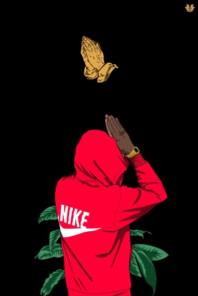 nike pray hoodie