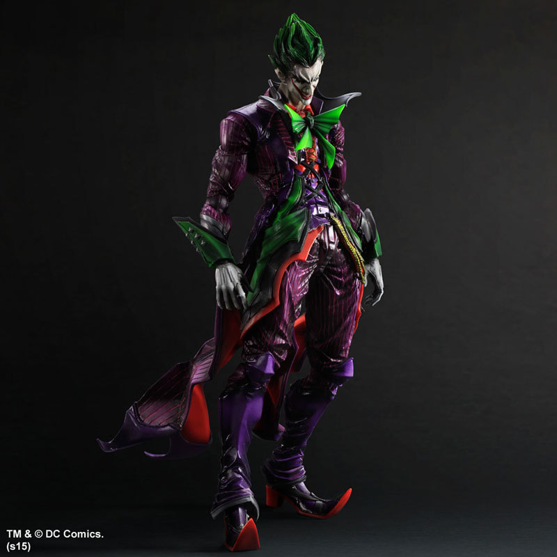 frikipobreyantojado:  Figuras Play Arts de Harley Quinn y el Joker diseñadas por