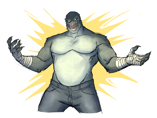 KILLER CROC sketch request for the lovely Amalstra! <3Patreon ✨ Commission Info