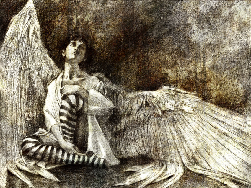 2headedsnake:  Beatriz Martin Vidal ‘Dracula’ ‘Dissolving’ ‘Angel’ ‘Maid