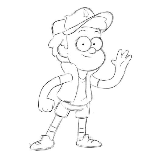 Dipper! I really need to watch this show, I’ve only seen a few episodes. A request from my art