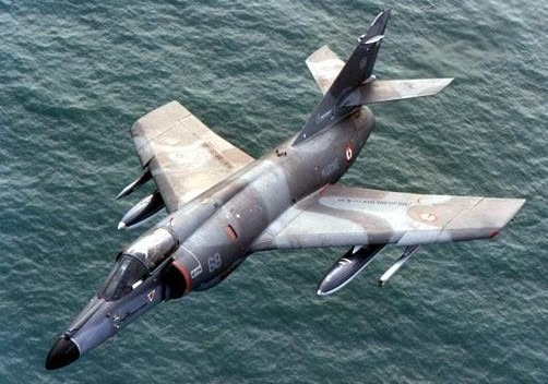 The Dassault-Breguet Super Étendard is a French carrier-borne strike fighter in