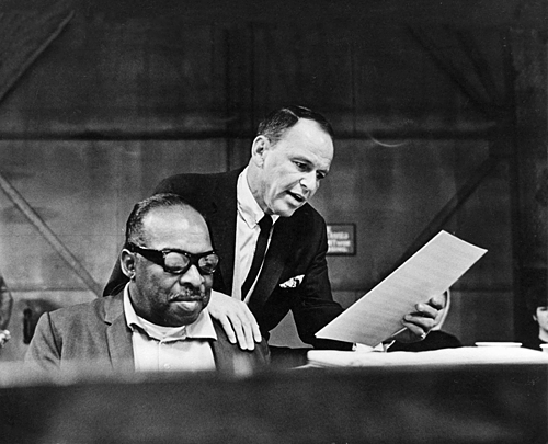 francisalbertsinatra - Frank Sinatra and Count Basie in 1962 and...