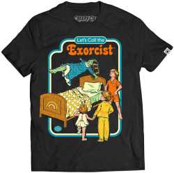 brokehorrorfan: Creepy Company has released  two T-shirts (ส.99) and three 1.75″ pins (Ű.99)  featuring Steven Rhodes’ sinister tributes to 1970s children’s books.