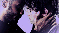 cinemagaygifs:    Jarod Joseph &amp; Jonathan Whitesell - The 100   