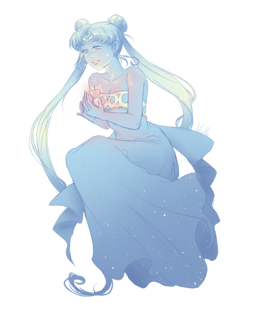 Sailor moon in palette 20, for Allycatchan  This came out looking weirder then anticipated! the