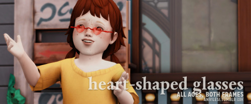 anvilesi:[TS4] heart-shaped carnaval glasses by sforzinda — i would only be exaggerating slightly if