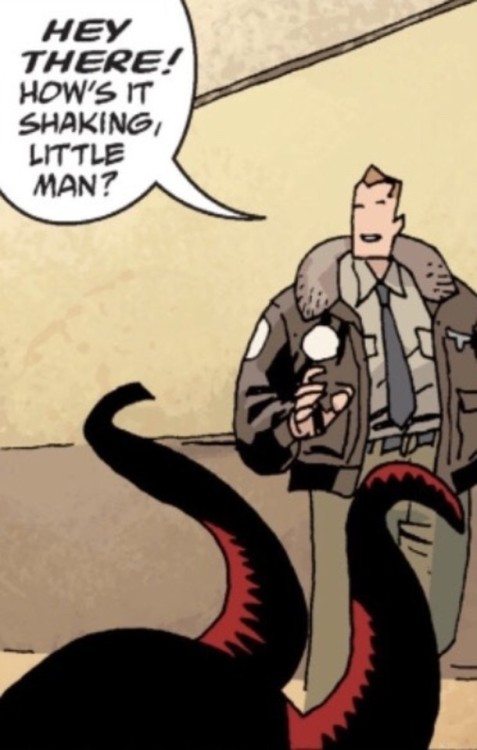 special-bastard: I realize now that hellboy comics are where it’s at