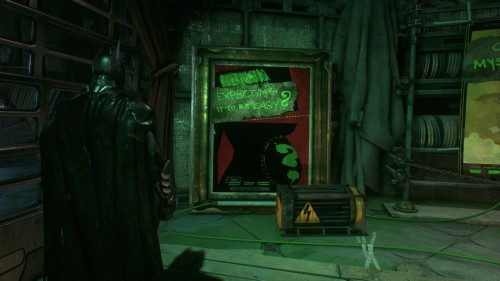 Look At Riddler's Vandalised Movie Posters