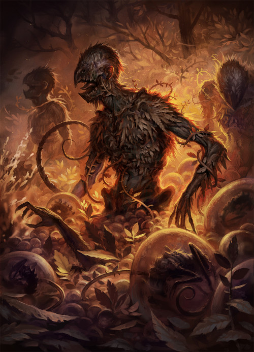 thecollectibles:  Art for Evilbook 2 by selected artists:  Alena YMhin,  Arthur Gimaldinov, Daria Rashev,  ivan stan, Denis Zhbankov  