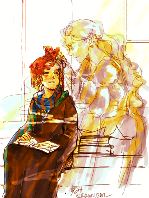 kannibal:She teaches the littlest poet many things, speaking freely with him in a language so old th