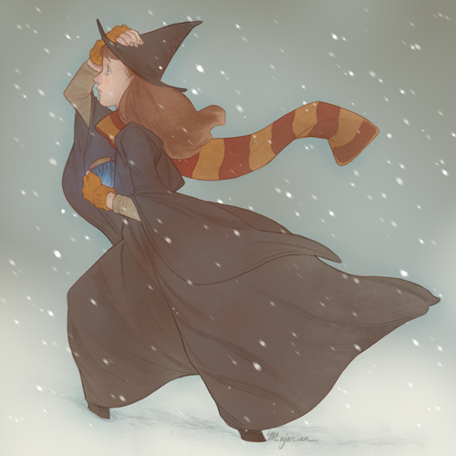 Potter Week Prompts #3 - Snow DayI can’t even imagine snow right now. To any weather wizards o