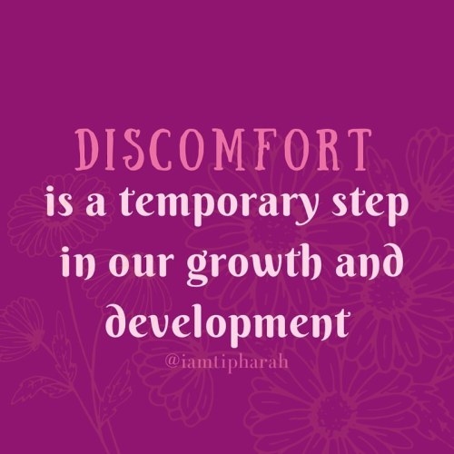 I make room forgrowth by stepping outside of my comfort zone…and boy did I #affirmation #grow