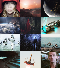 fadewithfury:   Nine/Rose // Star Wars AU