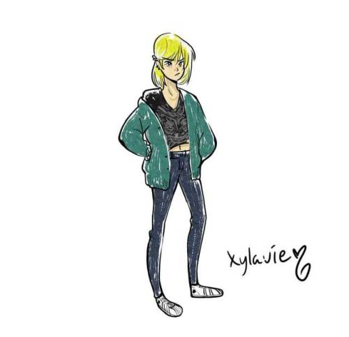 Drew Yuri wearing my outfit yesterday haha. :)