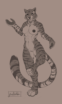 pixelsketcher:  http://www.furaffinity.net/view/20728657/Martial arts kitty.