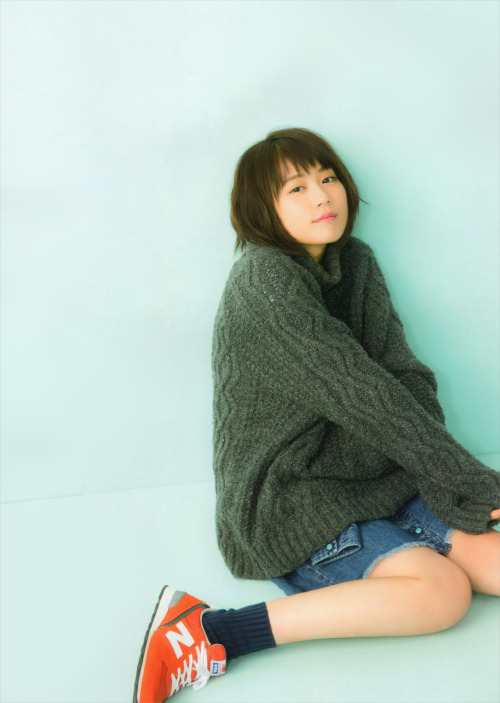 licoricewall: 有村架純 (Kasumi Arimura): mini - Nov 2014 / Knit sweater by G-Star RAW