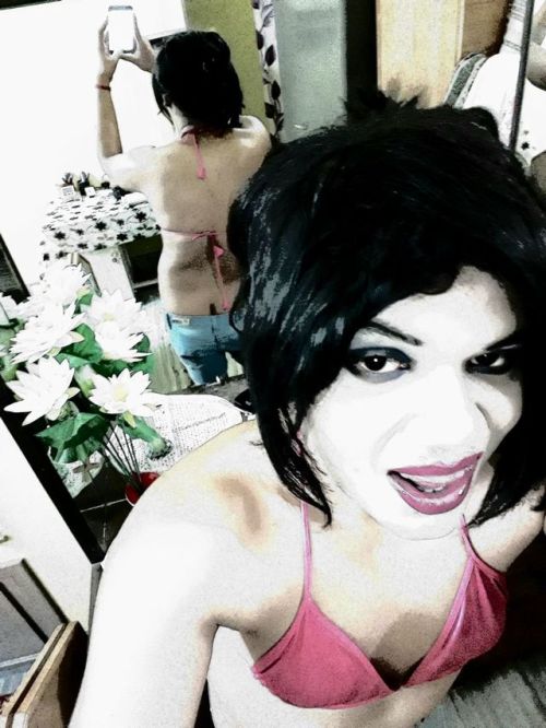 sissystreethooker: Me in slut mode…do I look sexy enough to be a sissy whore friends? we need