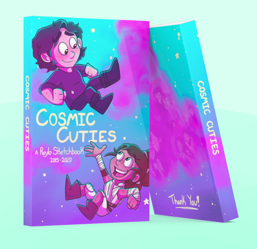 doodlinjaz: doodlinjaz:“Cosmic Cuties: A Reylo Sketchbook”Now LIVE on Kickstarter! To he