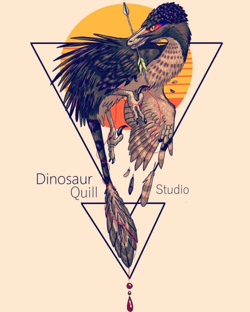 not-a-dragon:New logo for my art page studio Will come up with different variations.Http://www.Dinos