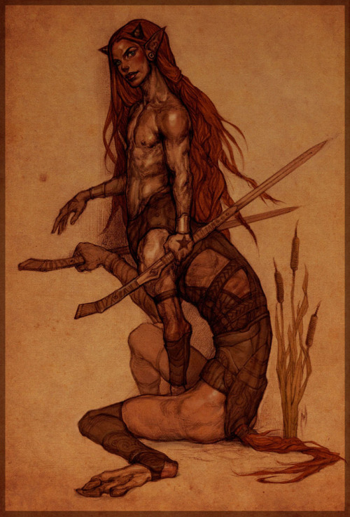 centaurcentral:“Robin” by Maria AnatolievnaIt’s Weird Centaur Week!All week we’ll be fea