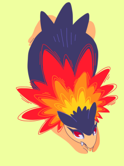 stormzart:A quick typhlosion for a twitter