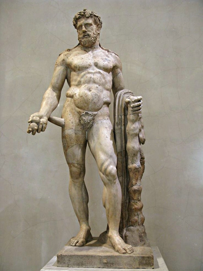 Hercules - Roman copy of Greek original, 2nd century AD, Hermitage Museum, St Petersburg. http://hadrian6.tumblr.com