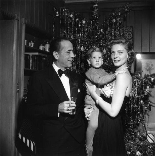 retrogasm:  Christmas with Humphrey Bogart and Lauren Bacall 