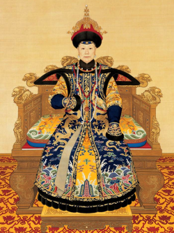 Medievalpoc:   Lang Shining (Guiseppe Castiglione) Empress Xiaosheng Xian Italy/China