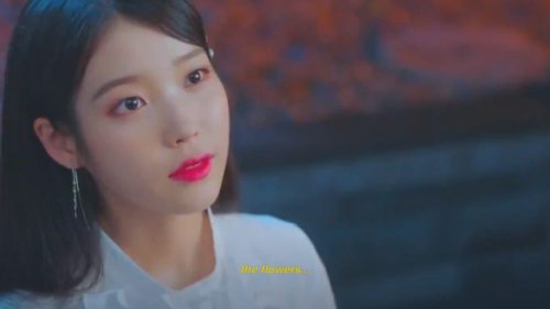 hotel del luna - ep.12 ending scene“it’s heartbreaking if i remain only as a flower petal that’s bou