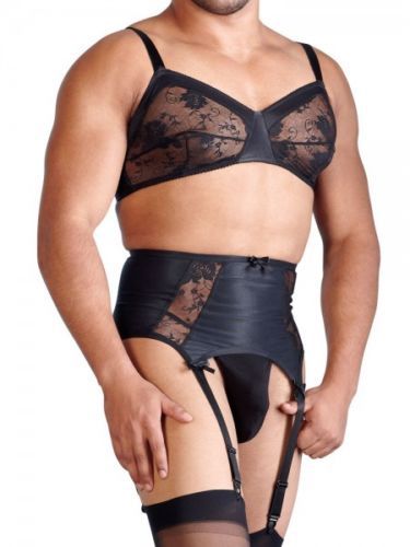 gaynnylons:  menylonandthings: Nice outfit on Ebay. Want - him and the outfit! 
