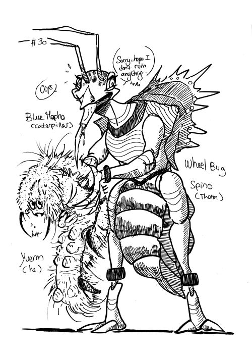 Time to share my Insectober!It helped me for drawing more bug people!Part 1-Part 2-Part 3-Part 4-Par