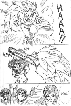 Goku’s fetish he didn’t even know he had.Scanned images of GoD Chichi “vs” SSJ3 Goku. :) Again, this is not an ongoing comic (or maybe not  just    yet? we’ll see, I suppose).