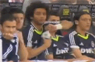 notana:  cateyesofthewarlock:  if you ever feel sad just look at Marcelo   cristiano