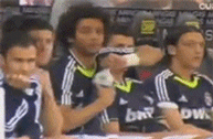 minigag:  Marcelo sacando de quicio a Cristiano..