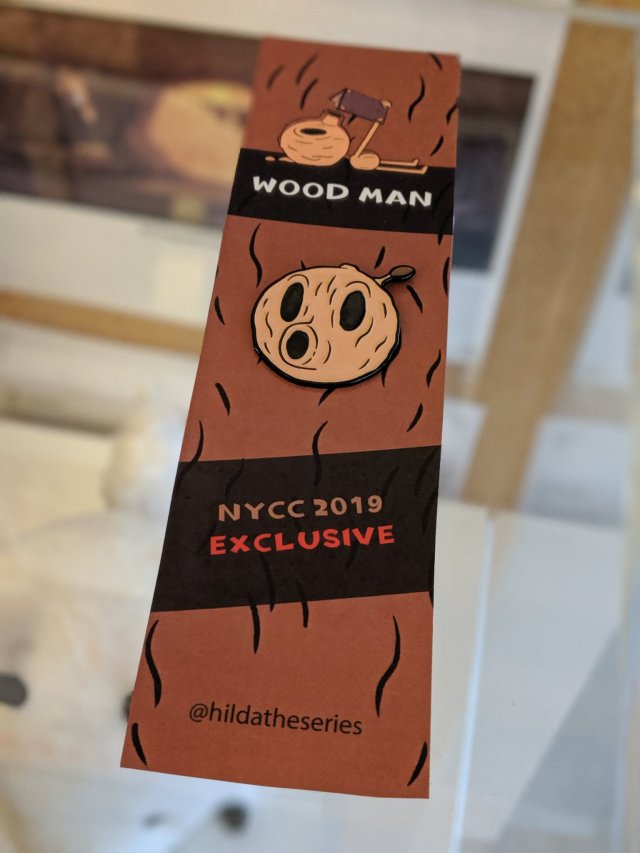 Exclusive NYCC woodman merchandise 