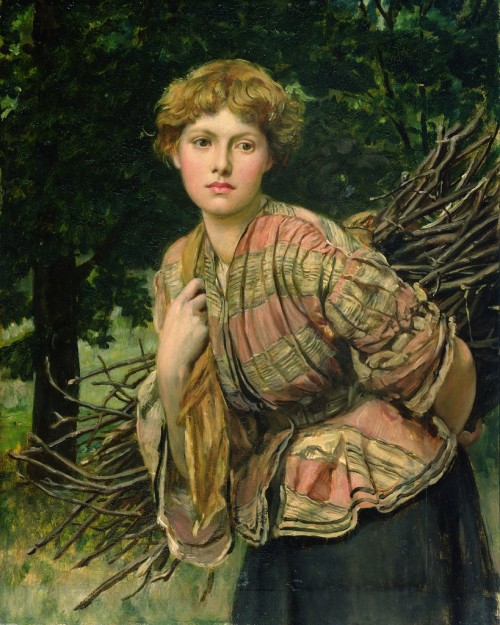 The Gamekeeper&rsquo;s Daughter by Valentine Cameron Prinsep, 1875.