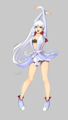 hentaicolosseum2:  Princess Weiss from Team RWBY