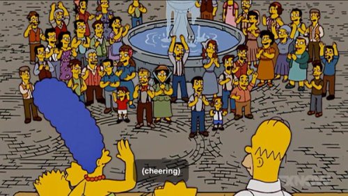 magnolia-noire:tinymelee:you know how trump is compared with facism? the simpsons did it in 2005 (s1