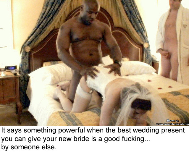 Wedding night cuckold captions