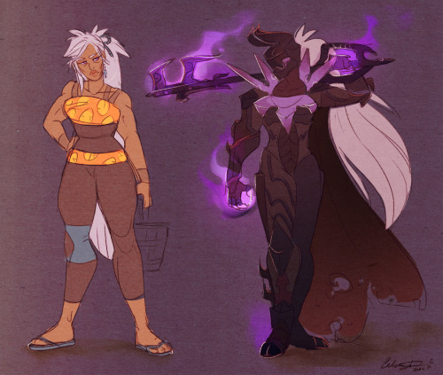 xehanortofficial: Forcibly retired Keyblade Master Corrine, or Xehanort’s mother. She and seve