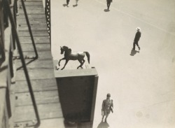 arsvitaest:  The El at Columbus and Broadway Author: Berenice Abbott (American, 1898-1991)Date: 1929Medium: Gelatin silver printLocation: The Metropolitan Museum of Art, New York 