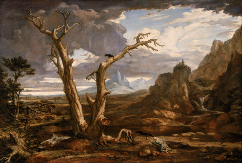 Elijah in the Desert, Washington Allston, 1818