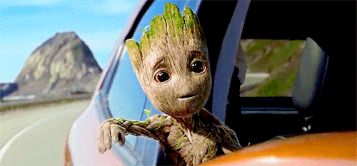mockingbbird:Baby Groot in Ford Ecosport Ad 