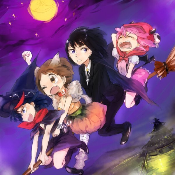mankanmako:  source   girls night out~ &lt;3