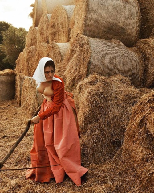 ashleygrahamweb: “VOGUE PARIS Went back to my Nebraska roots for this shot! @viviennewestwood&