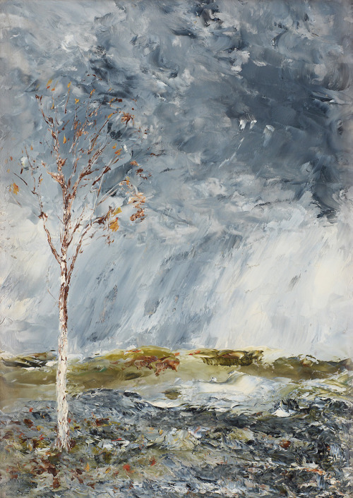 The Birch Tree I (Autumn), 1902 by August Strindberg (Swedish, 1849–1912)
